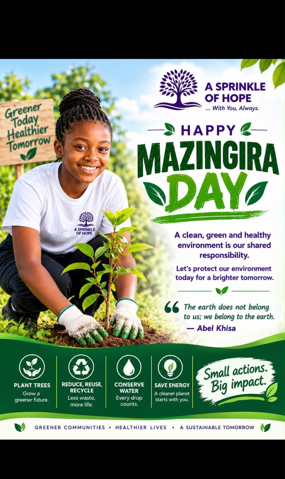 Happy Mazingira Day - Kenya